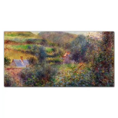 Produktbild von Coloray Küchenrückwand 120x60 Spritzschutz aus Glas - Walddorf Häuser