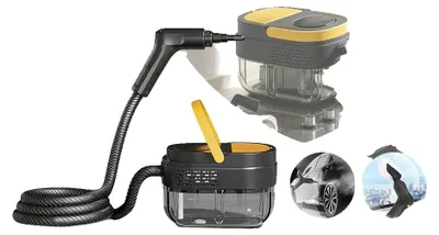 Productafbeelding van Draagbare stoomreiniger, 2500W vermogen, 1,6 liter inhoud, 100°C stoom, 3 BAR druk, 3 instelbare snelheden