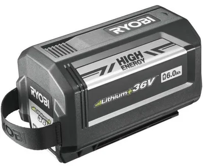 Immagine prodotto di RYOBI - 1 lithium+ 36V MAXPOWER 6.0 Ah High Energy battery - individual cell charge/discharge management - RY36B60B