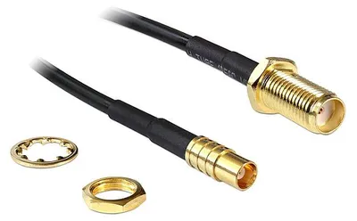 Produktbild von DeLOCK 88577, 0,2 m, SMA, MCX, Schwarz