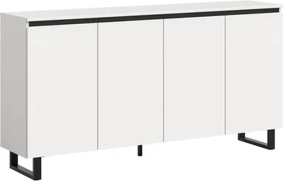 Produktbild von Sideboard Kommode Tomasa 1 | weiß / schwarz