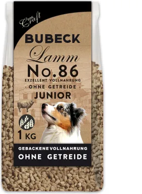 Produktbild von Trockenfutter getreidefrei Welpe mit Lamm von Bubeck 1Kg