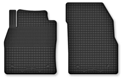 Zdjęcie produktu dla Dywaniki gumowe przednie do Chevrolet Cruze 2008-2016 (hatchback/sedan/kombi) – 2 szt., czarne, dobierane – Wielganizator Semi-Universal