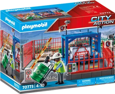 Produktbild von PLAYMOBIL City Action 70773 Frachtlager