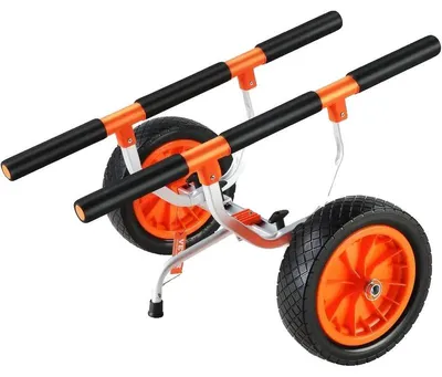 Image de Kayak en aluminium, alliage, capacité de charge jusqu'à 204 kg, couleur noire