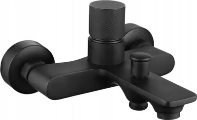 Produktbild von Mexen Royo One Badewannenarmatur, schwarz - 72231-70