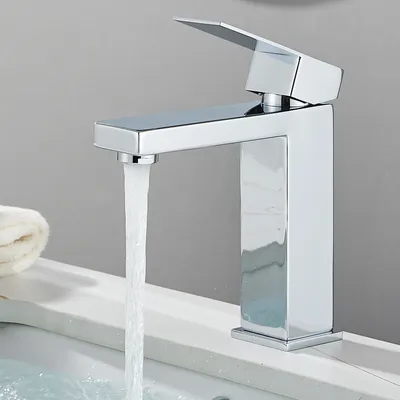 Produktbild von Wasserhahn Bad Waschbecken Waschtischarmatur Mischbatterie Badezimmer Armatur