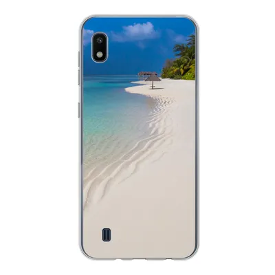 Produktbild von MuchoWow® Handyhülle Schutzhülle Hülle für Samsung Galaxy A10 Meer - Strand - Sommer Silikon Softcase Handy Hülle - Schutzhülle