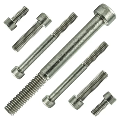 Produktbild von M12 x 35 mm Zylinderschrauben mit Innensechskant und Vollgewinde - 100 Stück aus Edelstahl