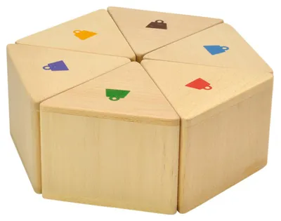 Immagine prodotto di Set di 12 prismi di peso Eduplay