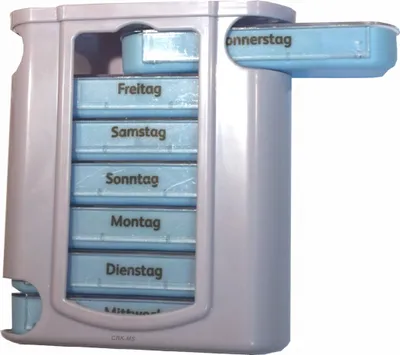 Produktbild von 7-Tage Medikamentenbox de Luxe
