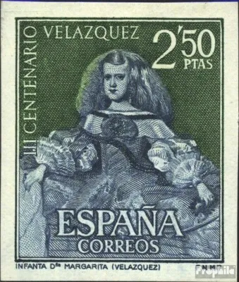 Produktbild von Briefmarken Spanien 1961 Mi 1241 (kompl.Ausg.) postfrisch Velazquez