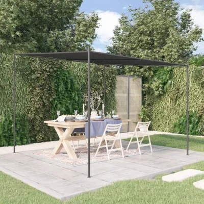 Immagine prodotto di Padiglione antracite 3x3 m 180 g/m² tessuto e acciaio