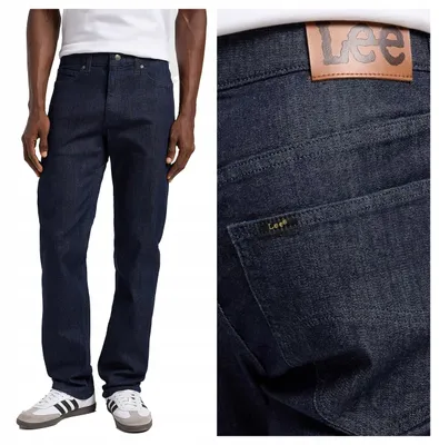 Zdjęcie produktu dla Lee | Spodnie jeans męskie, model X Straight Fit, prosty krój, kolor niebieski, rozmiar W31 L32