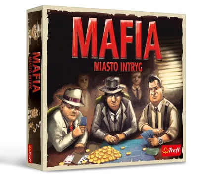 Produktbild von Trefl - Mafia - Stadt der Intrigen - Gesellschaftsspiel, Neues Bild des Kult-Spi