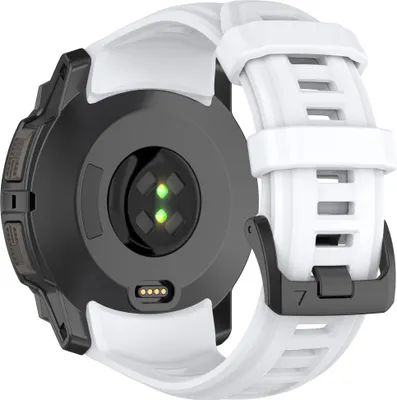 Obrázok produktu pre INF Silikónový remienok pre Garmin Instinct 3 (50 mm) - biely