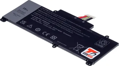 Zdjęcie produktu dla T6 Power bateria do laptopa Dell, numer części X1M2Y, Li-Poly, 3,7 V, 4860 mAh (18 Wh), czarny