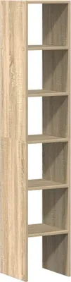 Obrázek produktu pro vidaXL Regály na knihy 2 ks stohovatelné Sonoma-dub 30x30x80 cm