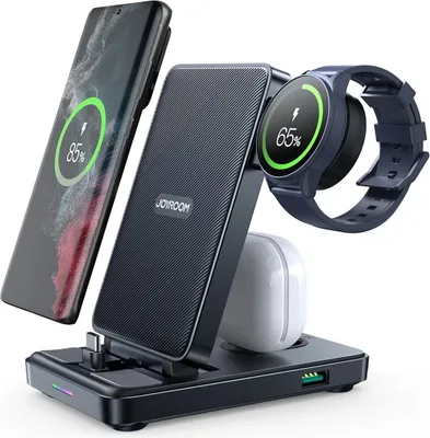 Produktbild von Joyroom 4-in-1 faltbare Ladestation fr Samsung, USB-C