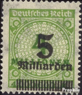 Produktbild von Briefmarken Deutsches Reich 1923 Mi 333  gestempelt Hochinflation