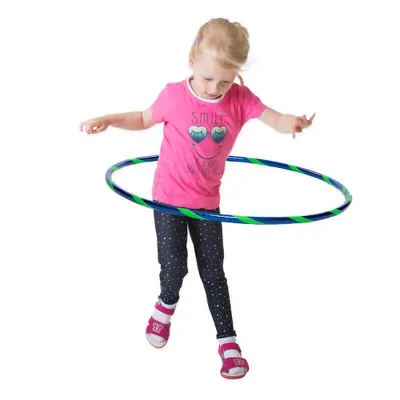 Zdjęcie produktu dla Funny Kinder Hula Hoop, Ø80cm, Blau-Grün