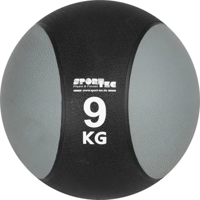 Produktbild von Sport-Tec Medizinball Gewichtsball Trainingsball ø 28 cm, 9 kg, grau