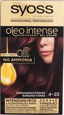 Produktbild von SYOSS Oleo Intense permanente Haarfarbe mit Ölen 4-23 Burgunderrot