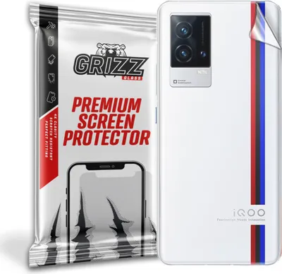 Produktbild von Folie für die Rückseite GrizzGlass SatinSkin für Vivo iQOO 8 5G