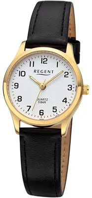 Produktbild von REGENT Damenuhr F1420 Edelstahl Quarzwerk