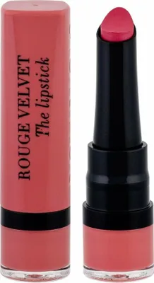 Obrázok produktu pre Bourjois Rouge velvet lipstick, Ruže, Flaming`Rose, 1 farba/farieb, Hydratačný, Unisex, Matte