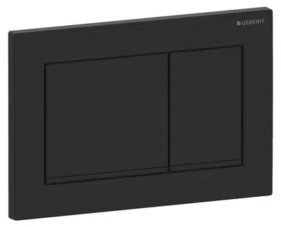 Immagine prodotto di Piastra di azionamento Geberit Omega 20 square per scarico a doppio flusso