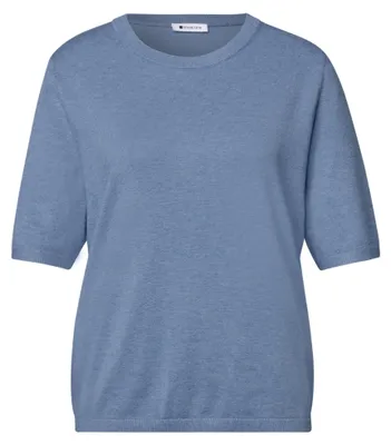 Produktbild von Street One short sleeve sweater northern blue 40