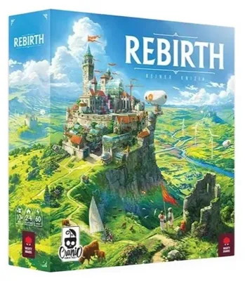 Imagen del producto de Rebirth (Edición italiana) – Juego de mesa – Cranio Creations – 2-4 jugadores – 10+