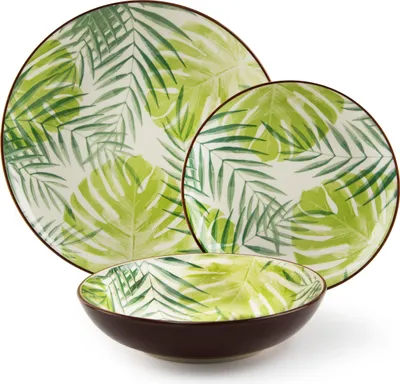 Produktbild von Excelsa Geschirrset 18-teiliges Panama stoneware Bunt