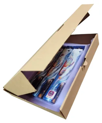 Image de Coffret de bâtonnets d'encens - 3 x 10 g - Parfum : rose