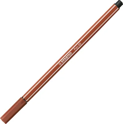 Image de Stylo feutre Premium - STABILO Pen 68 - Stylo simple - rötel