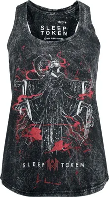 Produktbild von Sleep Token Top Damen Ascensionism schwarz/grau S