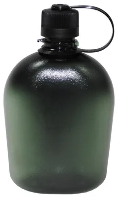 Produktbild von US Feldflasche, GEN II, 1 l, oliv-transparent, BPA-frei