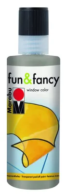 Produktbild von Marabu 0406 04 182 Window Color fun&fancy, Silber 182, 80 ml