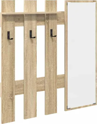 Obrázek produktu pro vidaXL Nástěnný noční stolek Sonoma dub 100 x 10 x 100 cm
