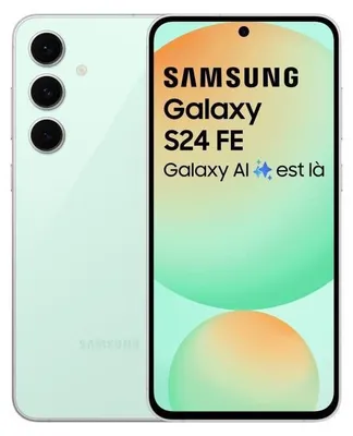 Image de Samsung Galaxy S24 FE Smartphone 256 Go Vert