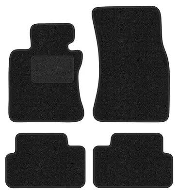 Produktbild von Velours-Fußmatten für BMW 6 E63 2003-2010 (Coupé) – 4-tlg, Anthrazit, passgenau – Wielganizator ANTHRA