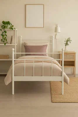 Produktbild von Metallbett in 3 Größen Rubi