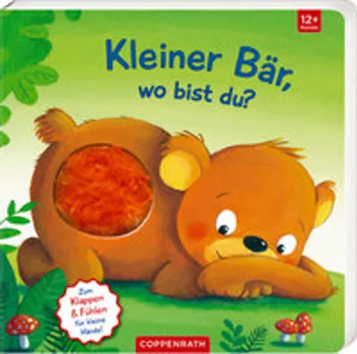 Produktbild von Mein erstes Guckloch-Fühlbuch: Kleiner Bär, wo bist du?