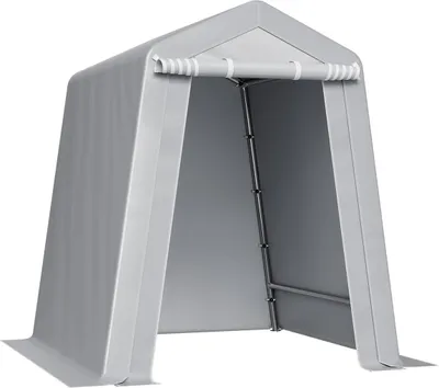 Produktbild von Außenlagerunterstand Schuppen 6 x 6 ft Wasserdichter Carport Überdachung Garagenzelt