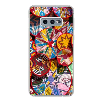 Produktbild von MuchoWow® Handyhülle Schutzhülle Hülle für Samsung Galaxy S10e Kreis - Muster - Farben Silikon Softcase Handy Hülle - Handy