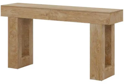 Obrázek produktu pro Konzolový stolek HOGA-JW0908, 160 x 35 x 85 cm, světle hnědý
