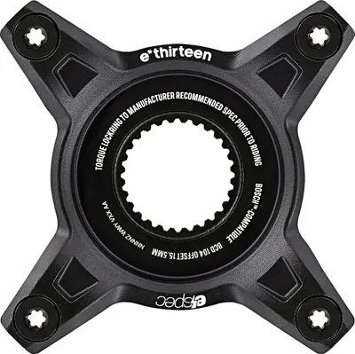 Produktbild von e*thirteen Helix e*spec Bosch Gen4 Direct Mount Adapter, 104 BCD, 55mm Kettenlinie, black