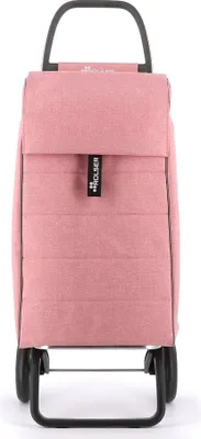 Image de Rolser Chariot de courses Jolie Tweed - Convert Rg 2 - Coral, Chariot de courses pliable en aluminium