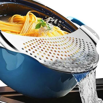Produktbild von Famanu Pastazeef aus rostfreiem Stahl - für Töpfe bis Ø 26 cm
